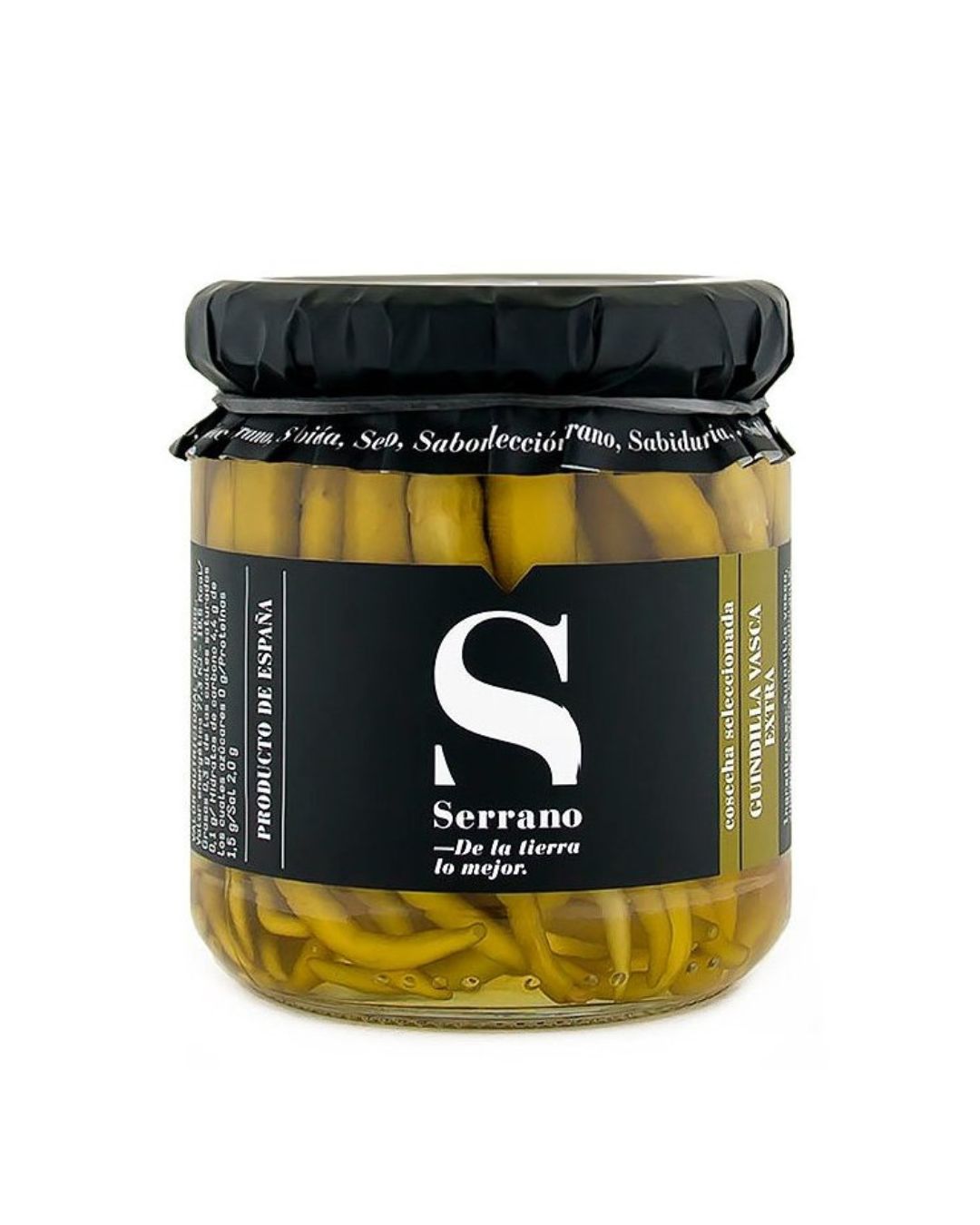 Guindilla piparra extra de Serrano