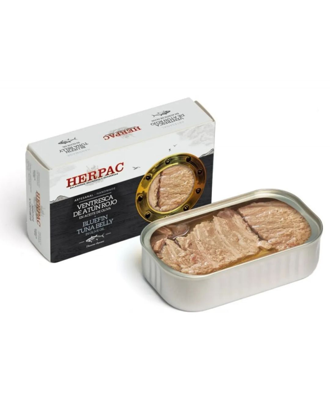 Ventresca de Atún Rojo en Aceite de Oliva de Herpac