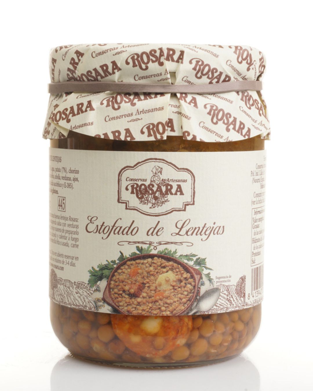 Estofado de Lentejas de conservas Rosara