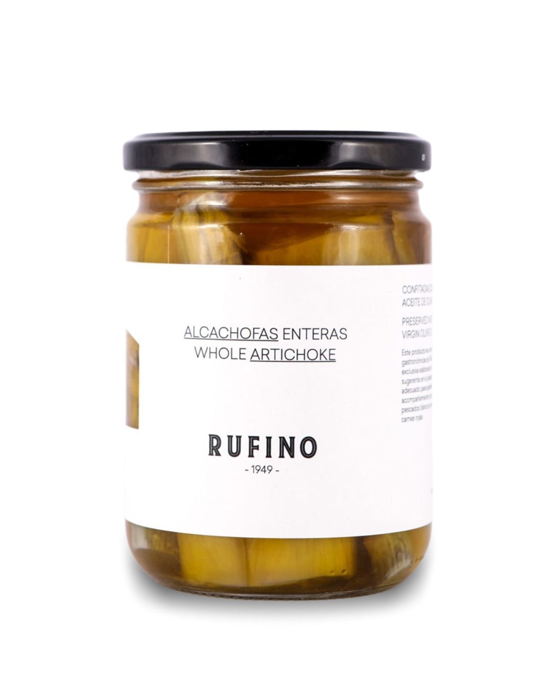 Alcachofas Confitadas Rufino