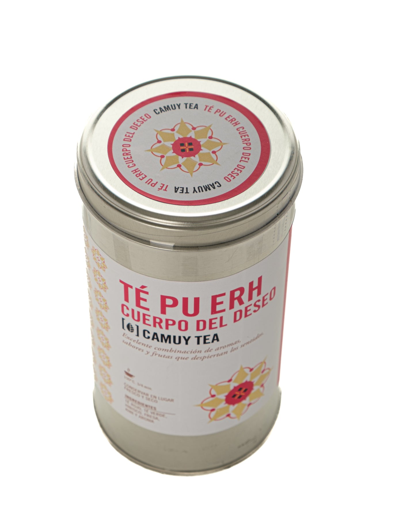 Infusión Té Pu Erh Cuerpo del Deseo. Camuy Pirámides de seda