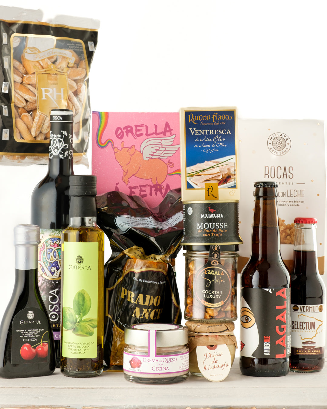 Cesta surtido celebración