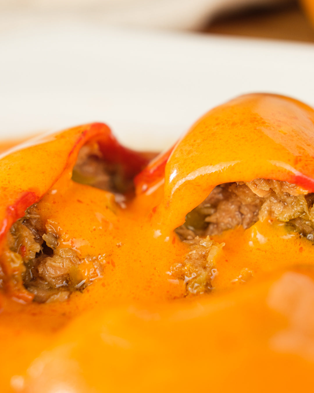 Pimientos rellenos de atún y piparra de Lukan Gourmet