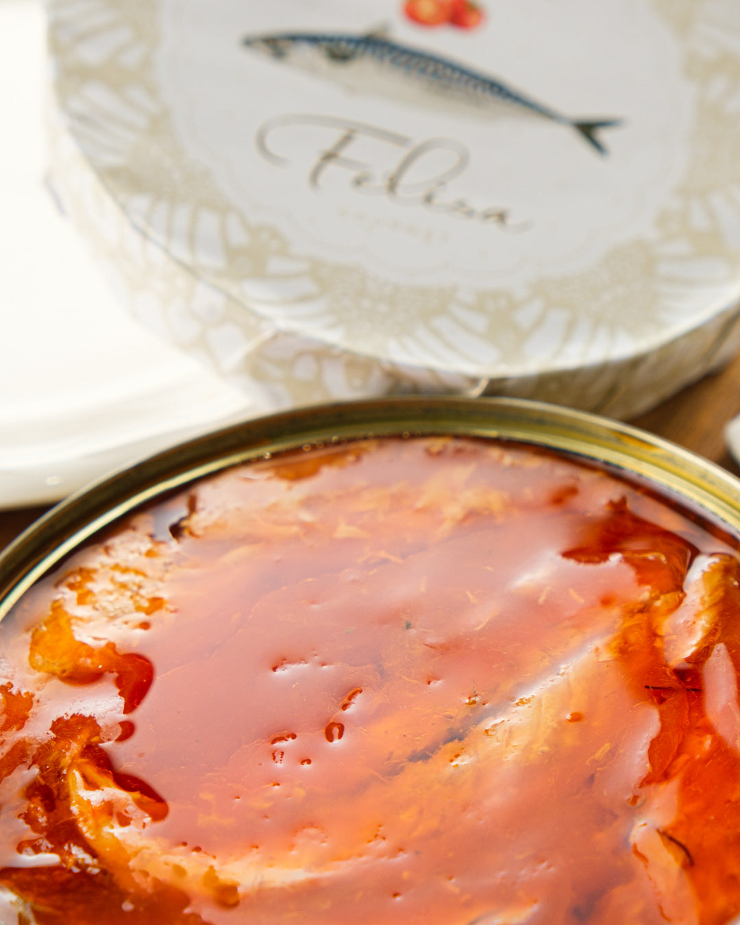 Caballa en tomate de Felisa