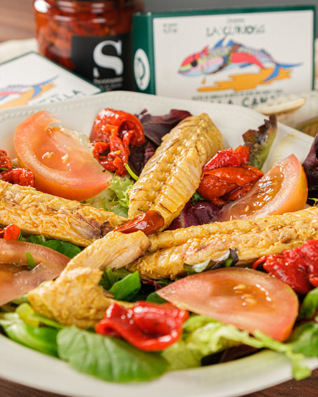 Caballa canalla con Curry y Chile de La Curiosa