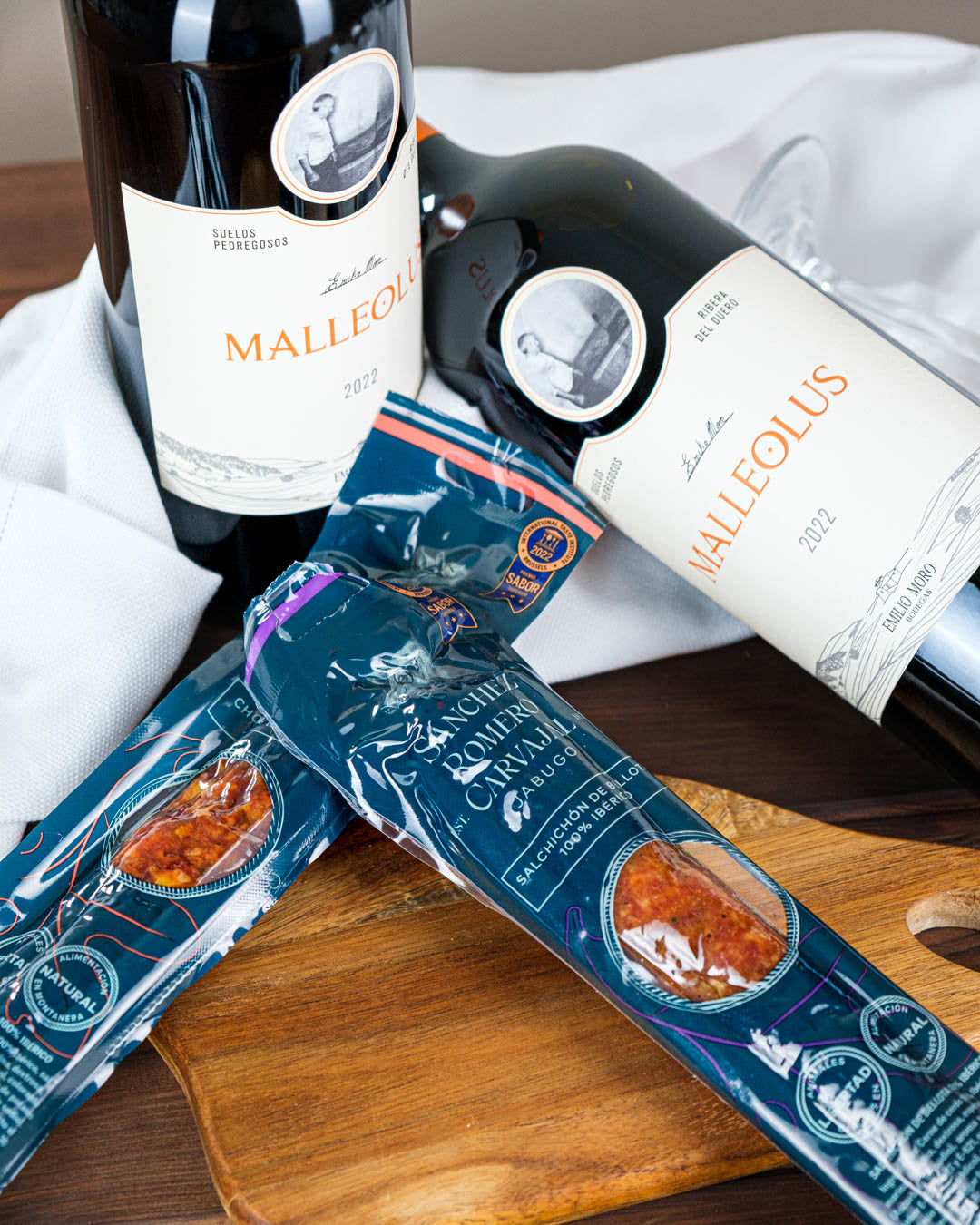 chorizo vela de bellota 100% ibérico Sánchez Romero Carvajal