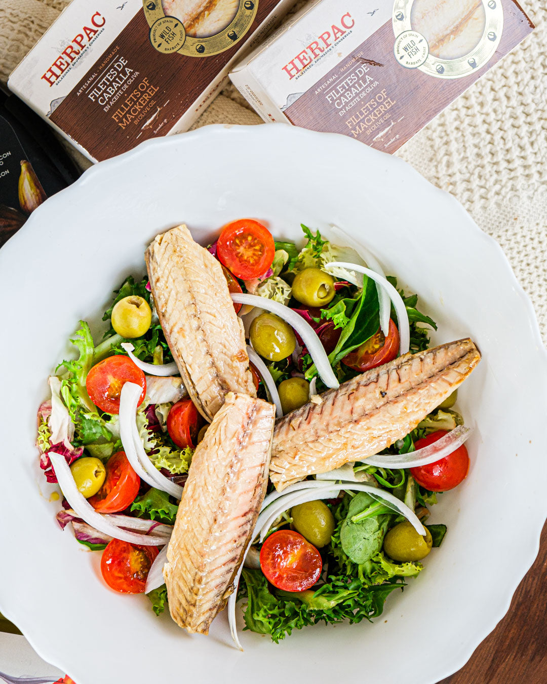 Filetes de Caballa de Herpac