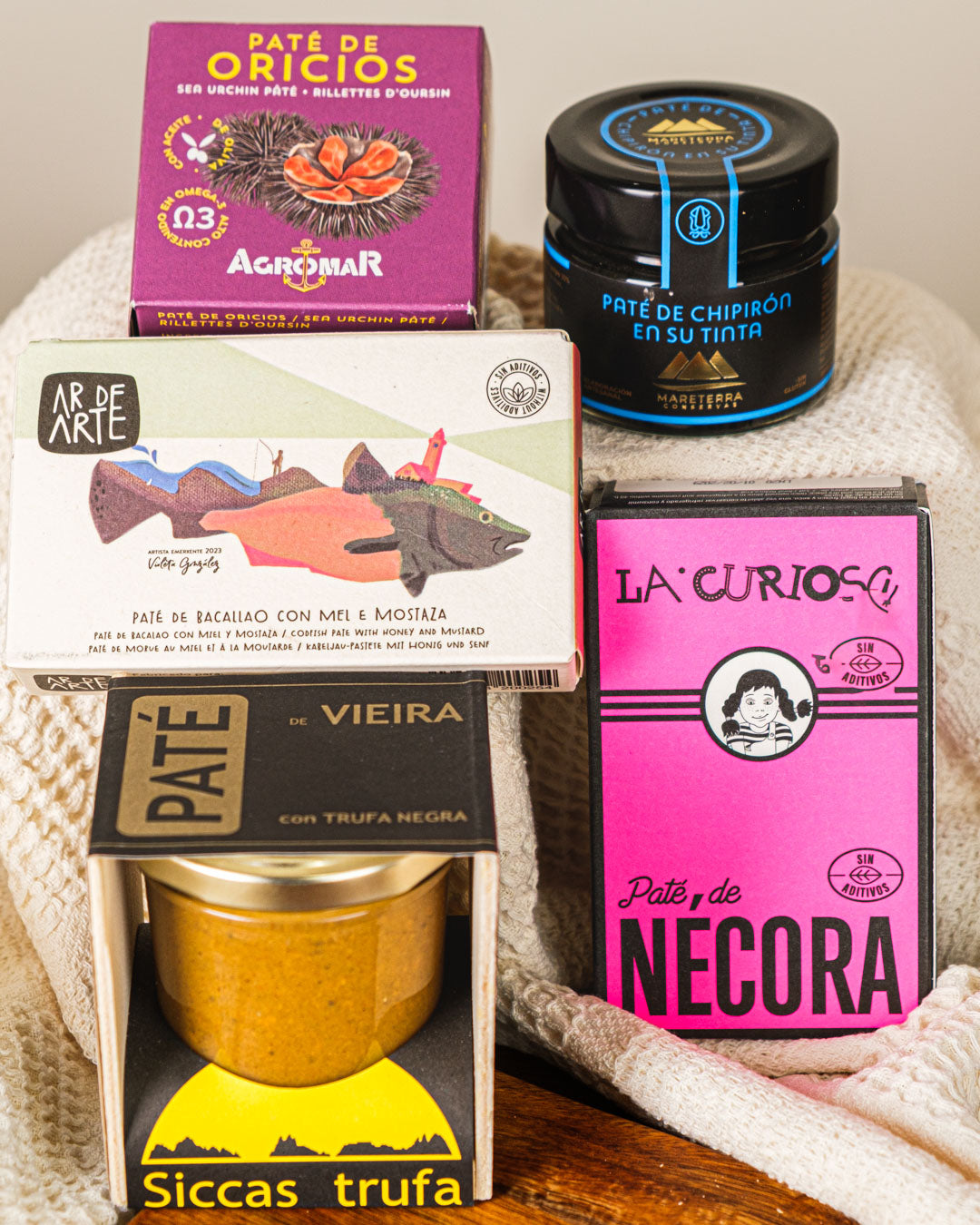 Paté de Vieira con Trufa Negra de Siccas