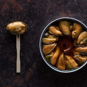 Mejillones en escabeche picante de la Curiosa