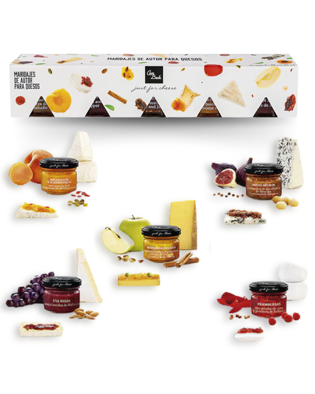 Salsas para maridajes Queso x5 Can Bech