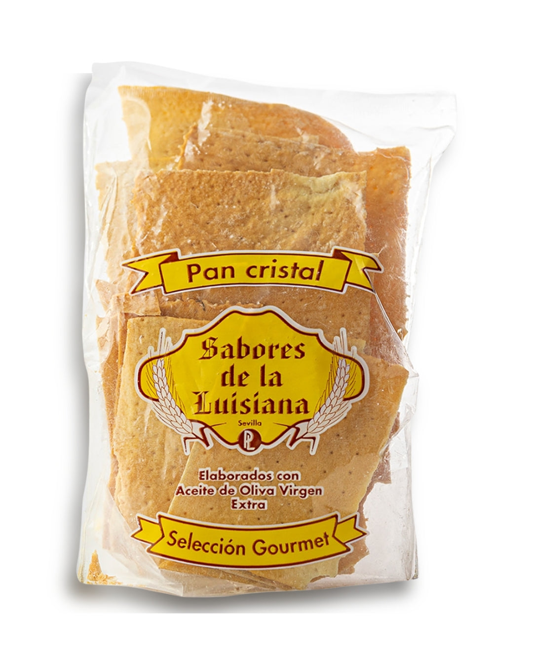 Pan de cristal de la Luisiana con AOVE