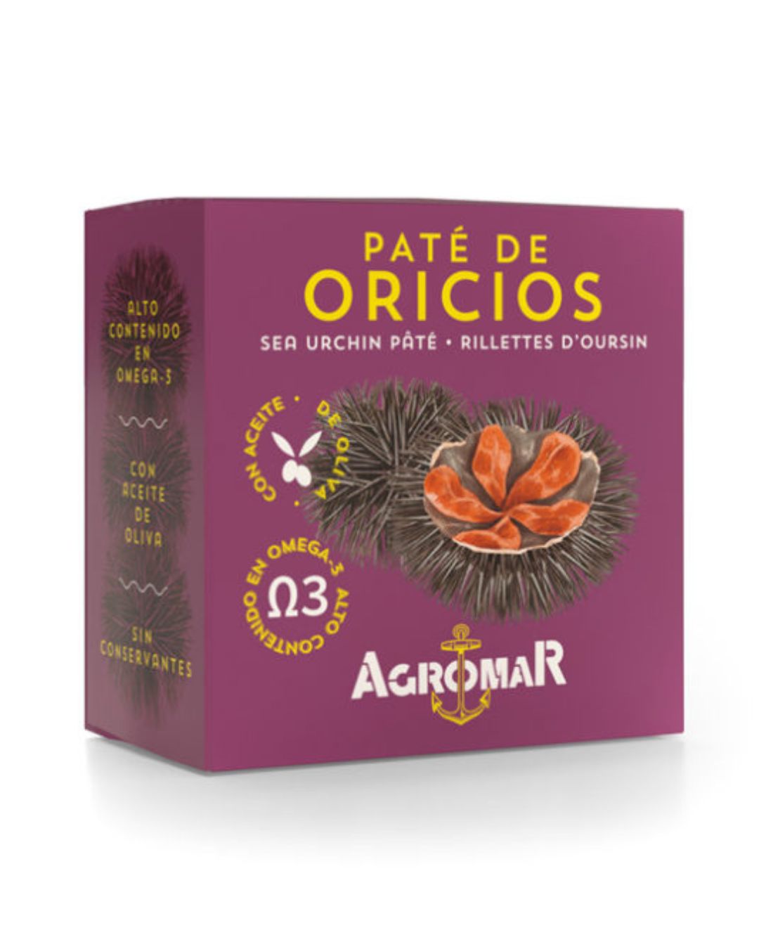 Paté de oricios de Agromar