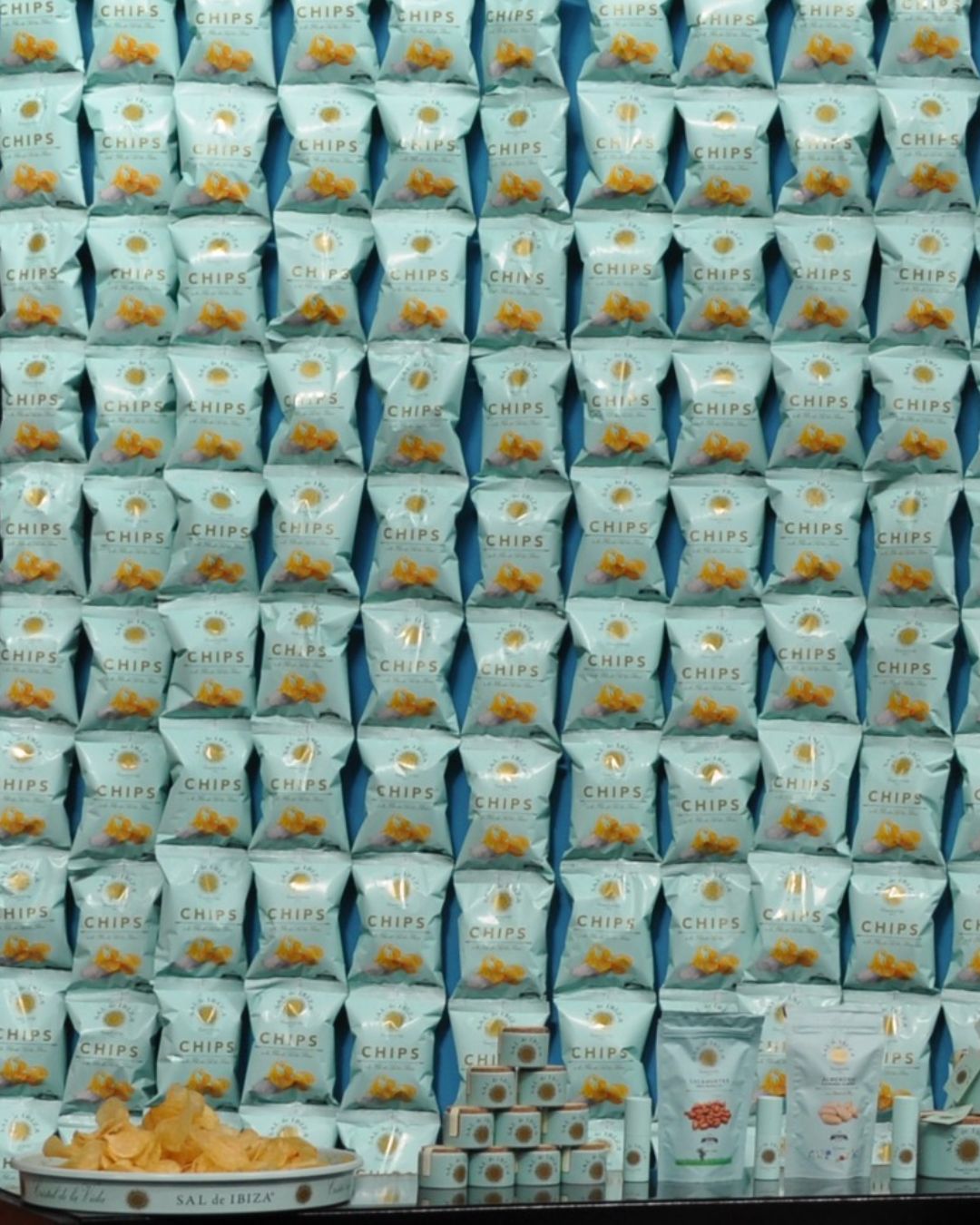 Patatas fritas SAL de IBIZA Chips a la Flor de Sal de Ibiza, 125 g