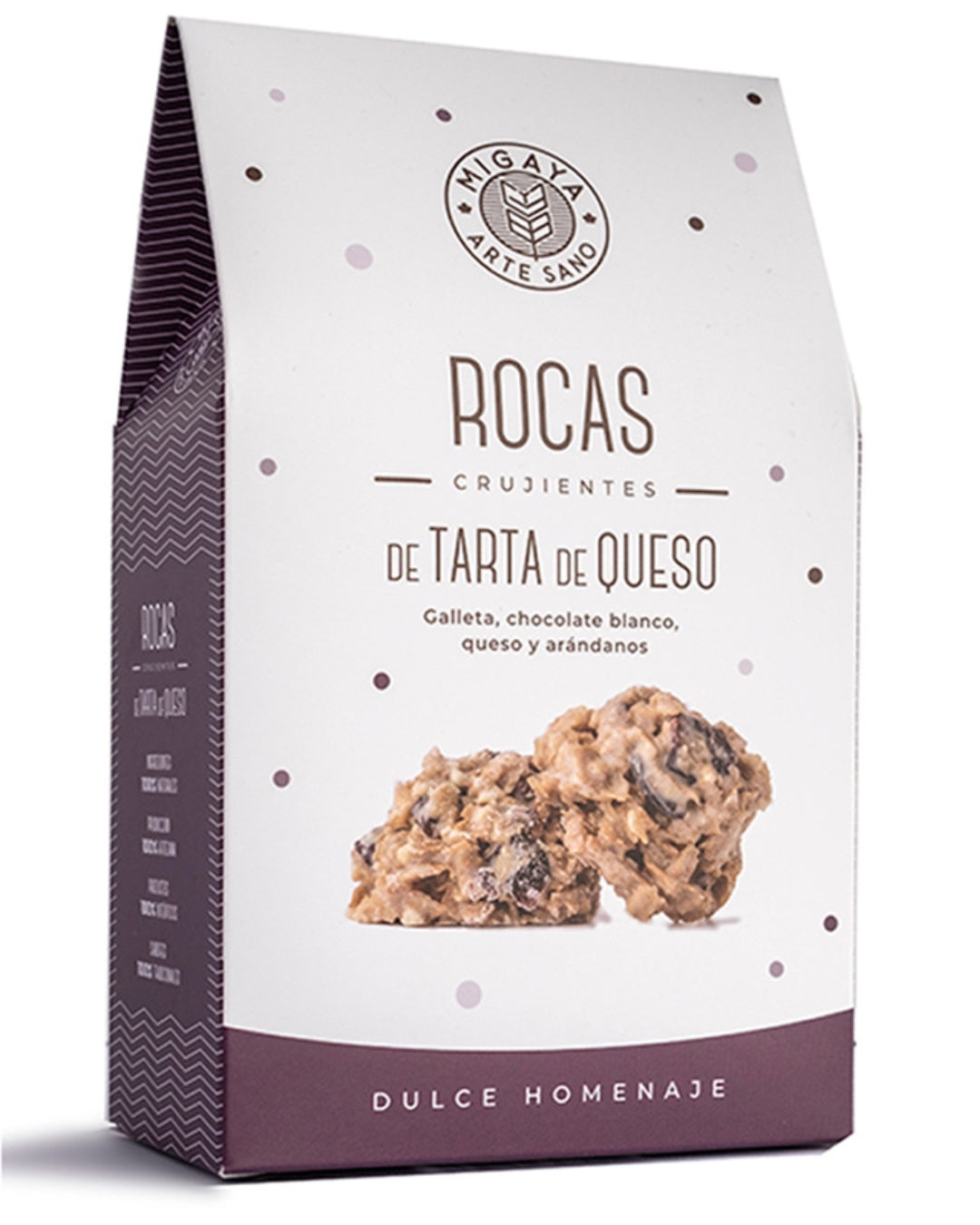 Rocas de Tarta de Queso Migaya