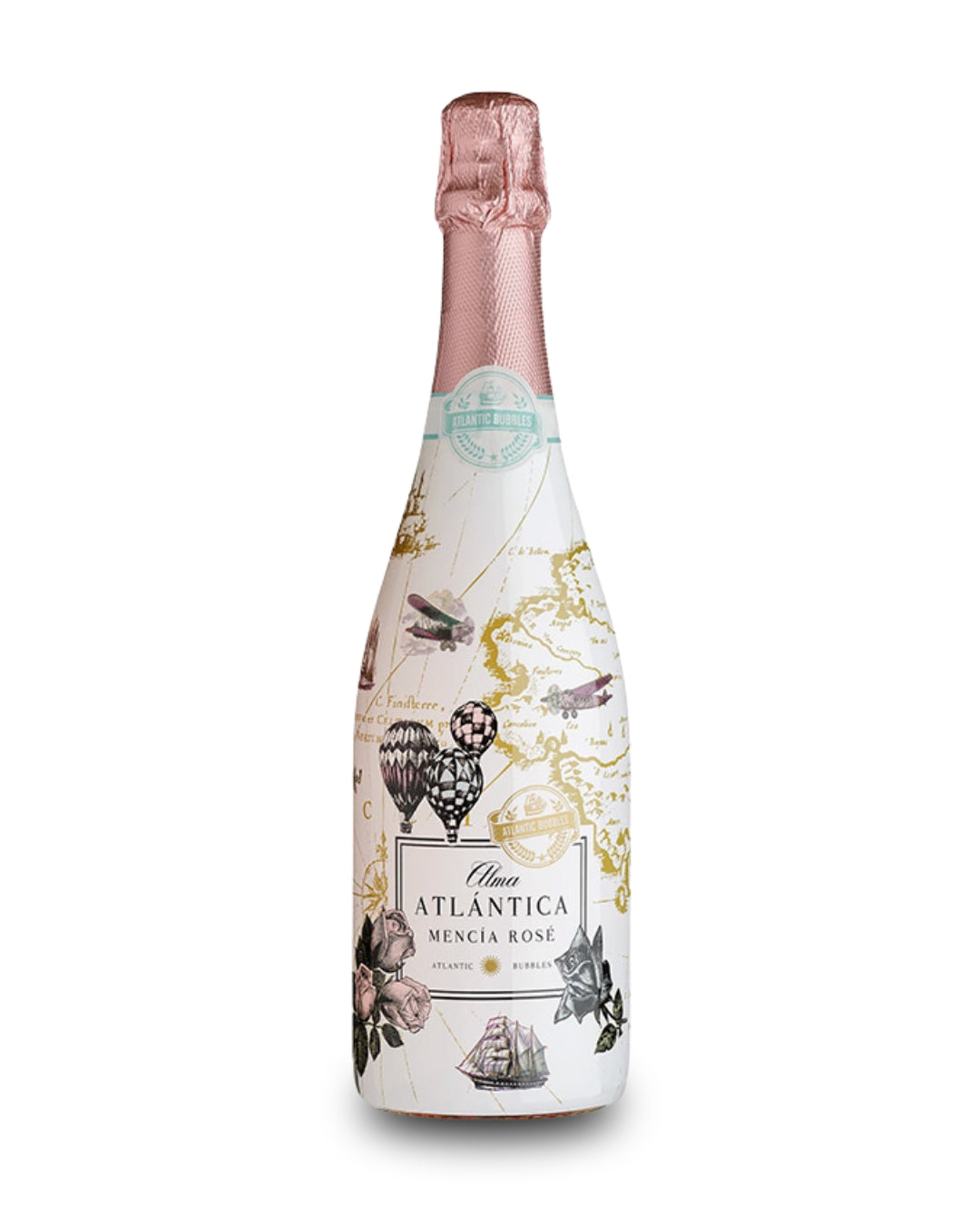 Vino Frizzante Alma Atlántica Rosé
