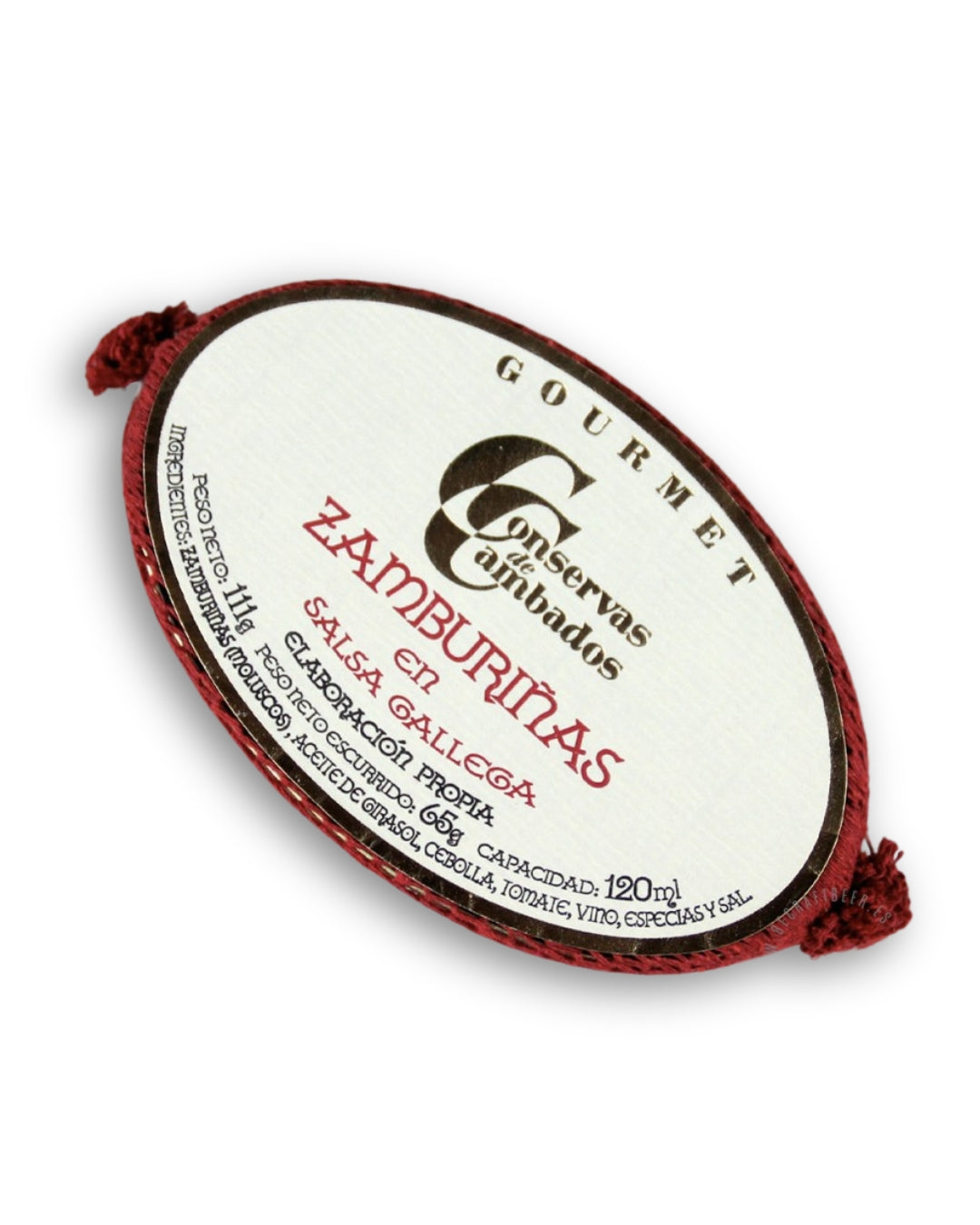 Zamburiñas en Salsa Gallega – Conservas de Cambados