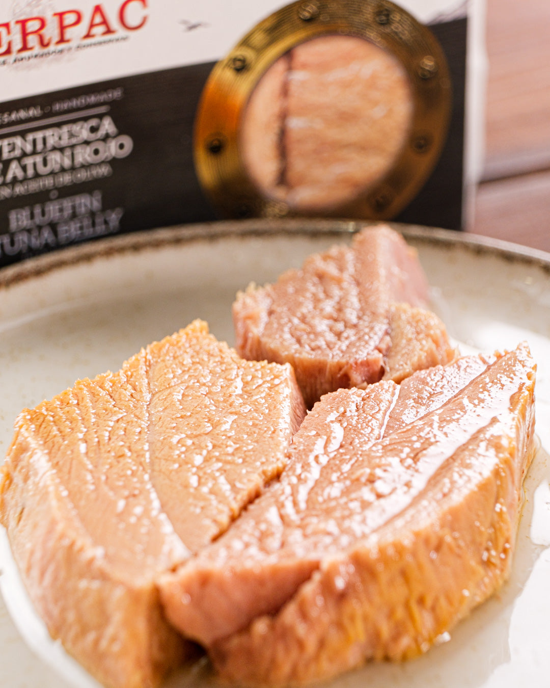 Ventresca de Atún Rojo en Aceite de Oliva de Herpac