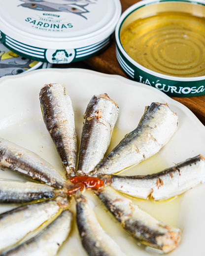Sardinillas  picantes de La Curiosa