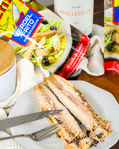 Verdel frito en Escabeche de Ortiz