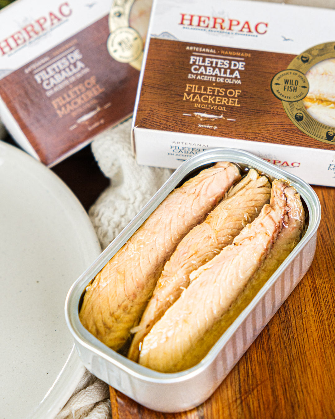 Filetes de Caballa de Herpac