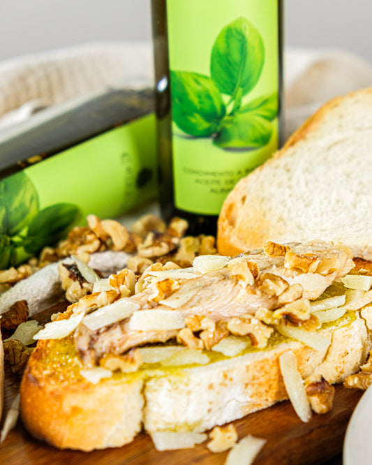 AOVE Condimentado Albahaca La Chinata