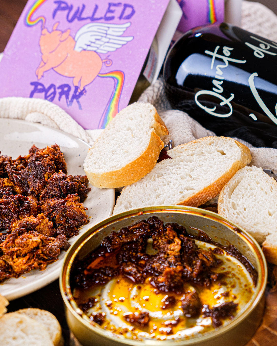 Pulled Pork en Salsa Barbacoa CASA DA AVOA Lata 240 gr.