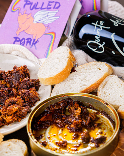 Pulled Pork en Salsa Barbacoa CASA DA AVOA Lata 240 gr.