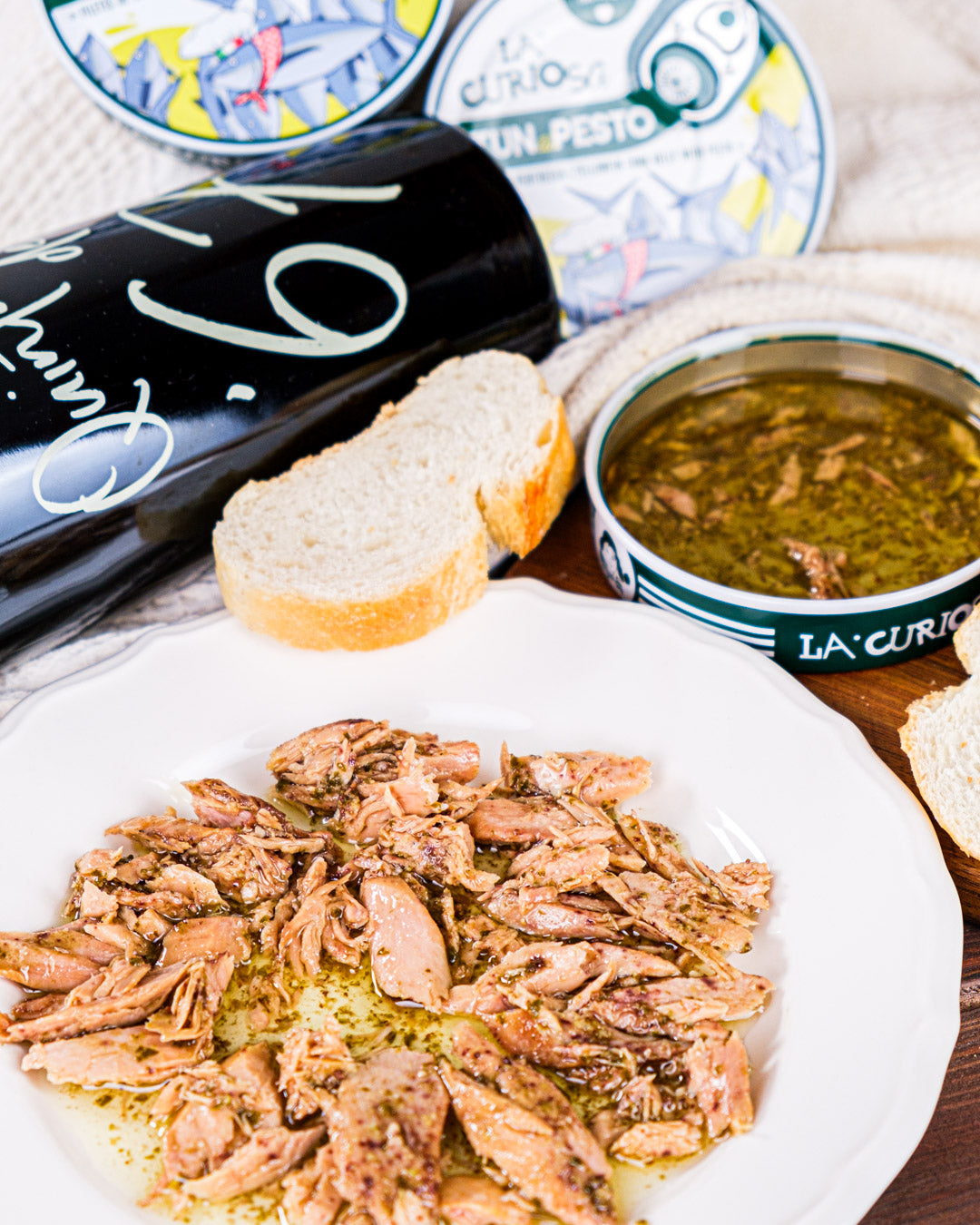 Atún al pesto de La Curiosa