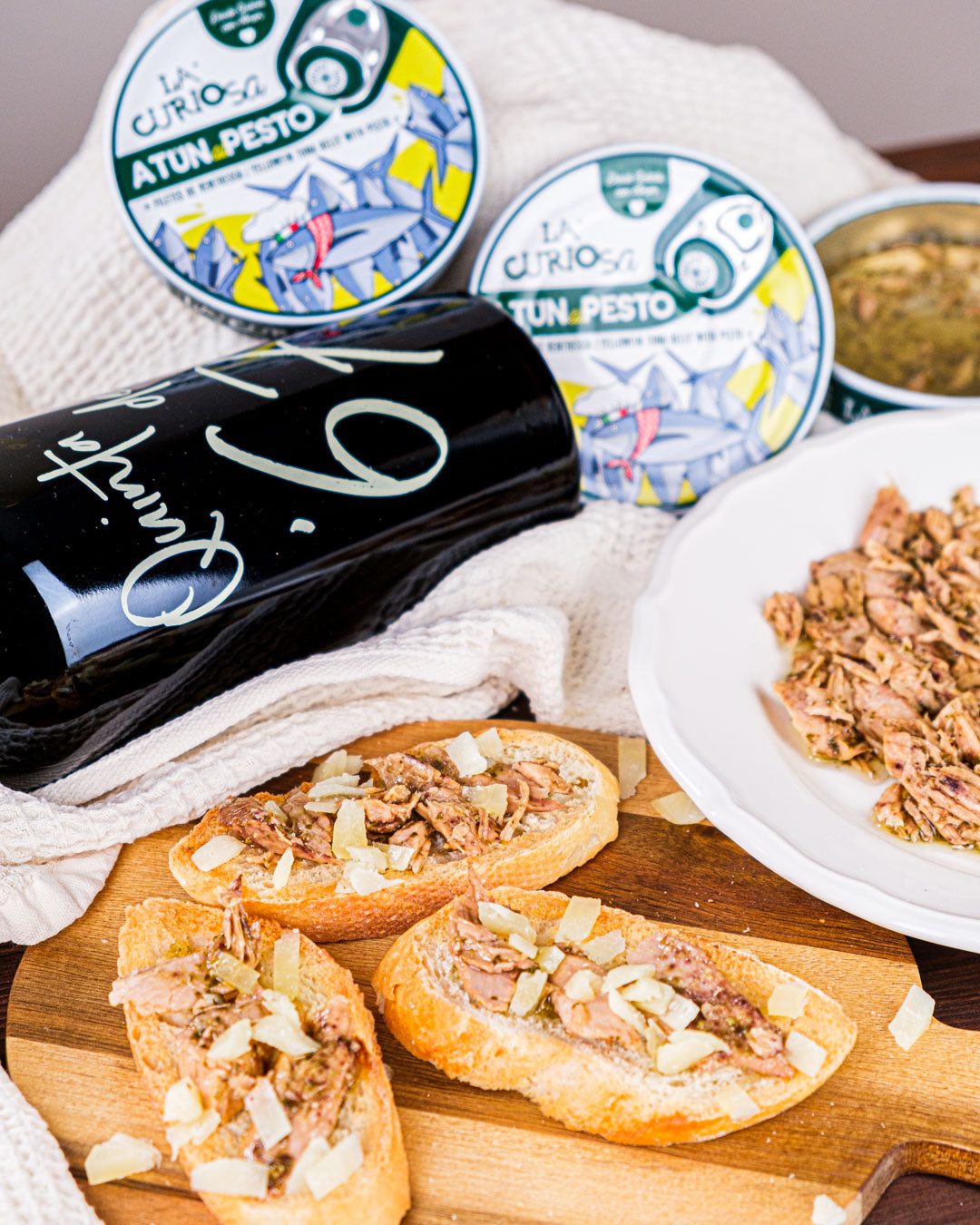 Atún al pesto de La Curiosa