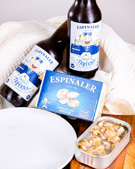 Berberechos al natural de Espinaler