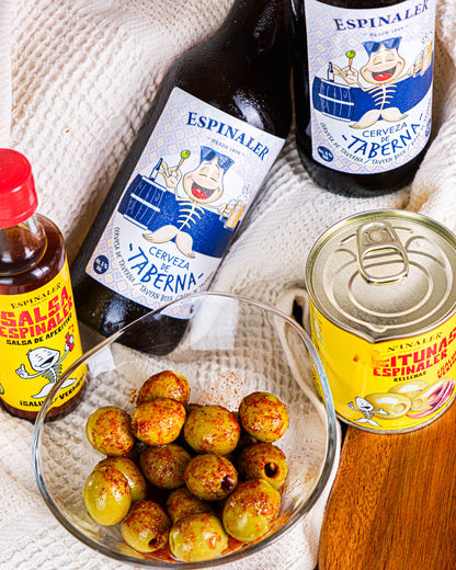 Aceitunas rellenas de Anchoa de  Espinaler (200 gr)