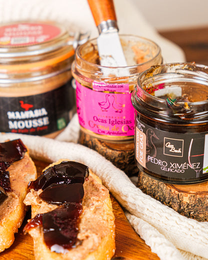 Crema deOca con Arándanos de Ocas Iglesias