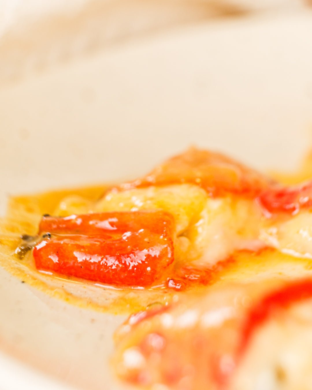 Pimientos Rellenos de Bogavante y Vierias de La Rosara