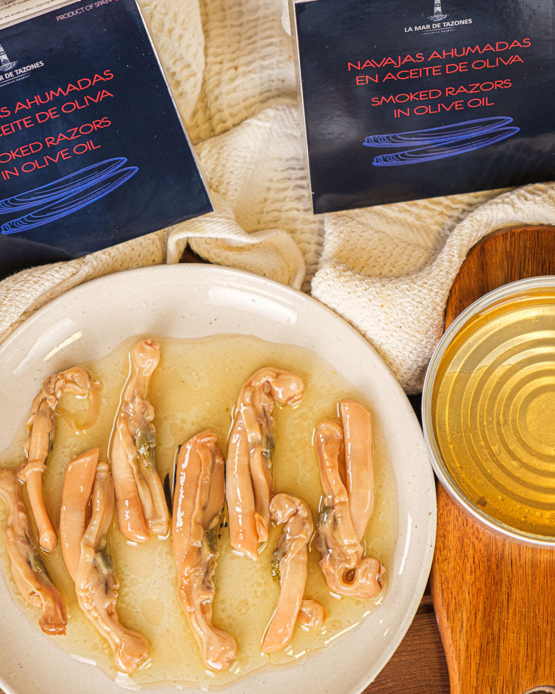 Navajas Ahumadas de La Mar de Tazones