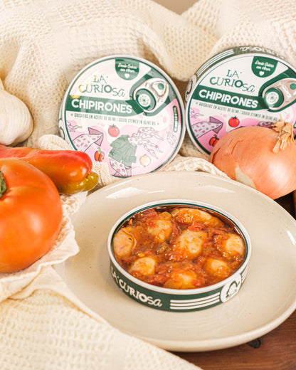 Chipirones Guisados en Aceite de Oliva de La Curiosa
