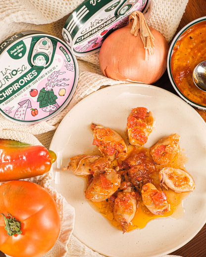 Chipirones Guisados en Aceite de Oliva de La Curiosa