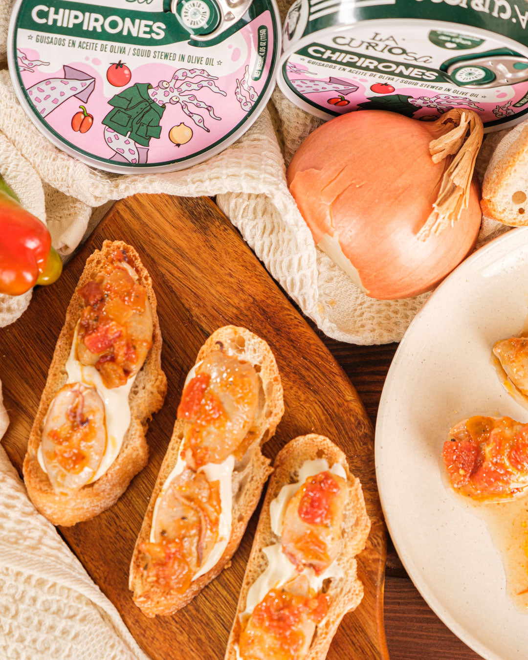 Chipirones Guisados en Aceite de Oliva de La Curiosa