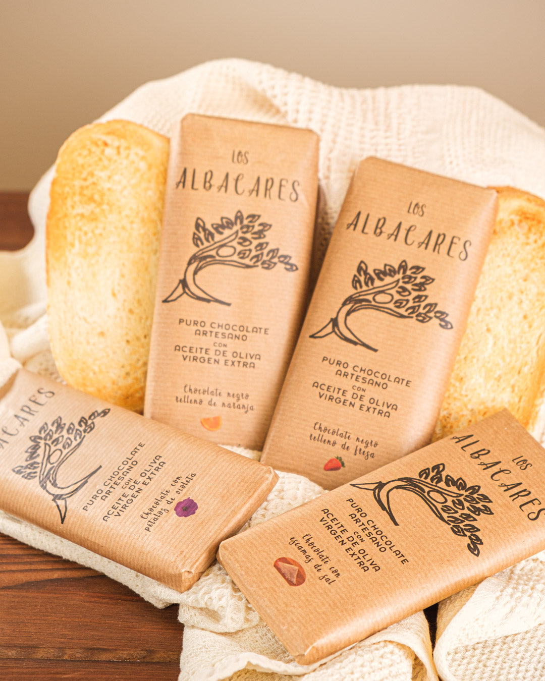 Chocolate Negro Relleno de Fresa de Los Albacares