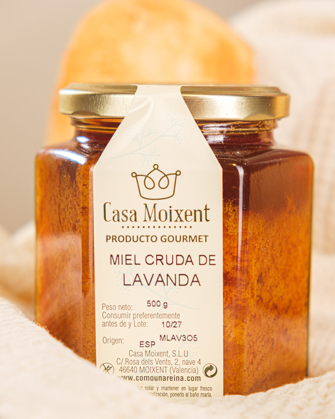 Miel Cruda de Lavanda de Casa Moixent 500 gr