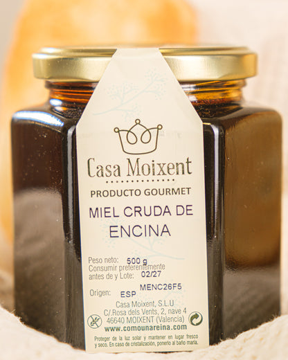 Miel Cruda de Encina de Casa Moixent 500 gr