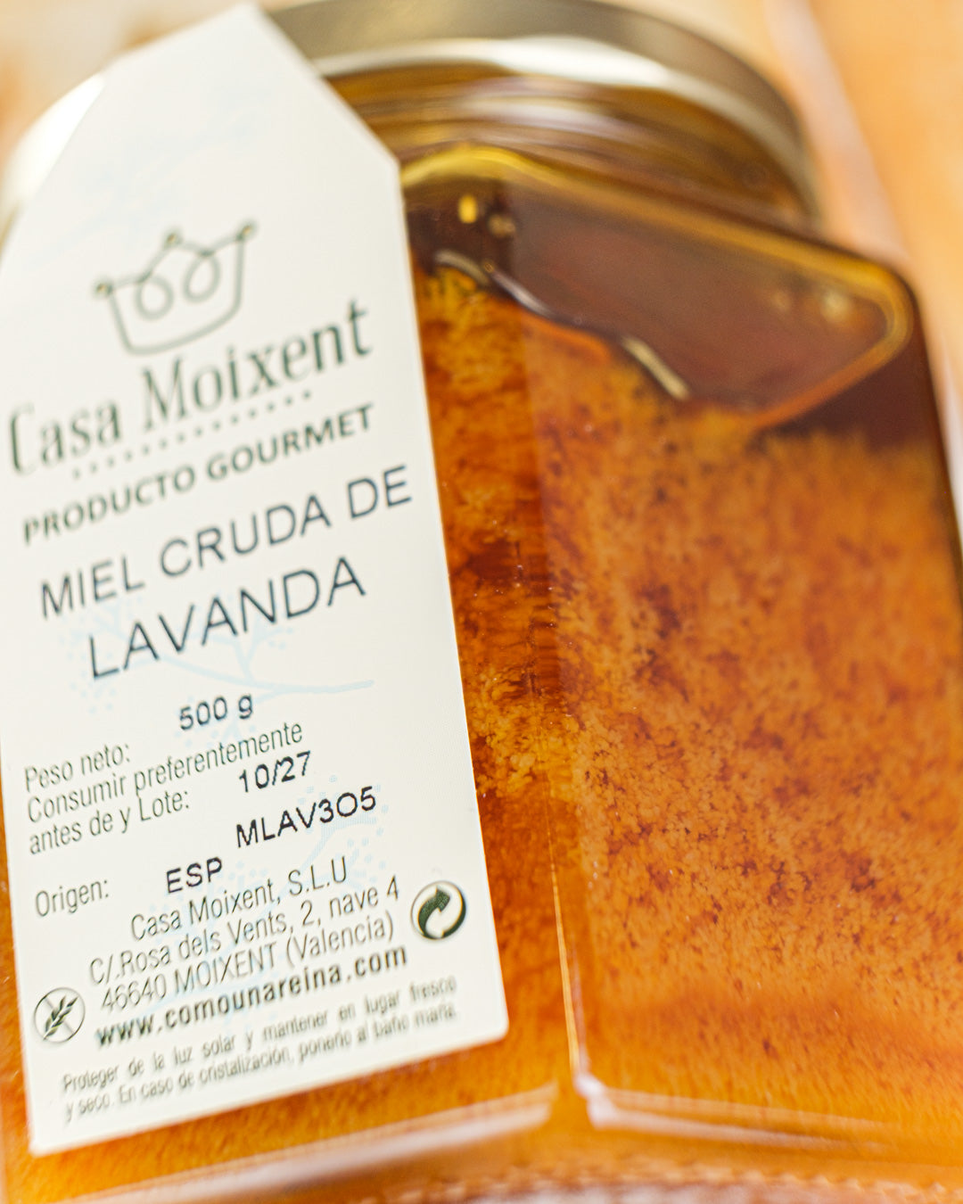 Miel Cruda de Lavanda de Casa Moixent 500 gr