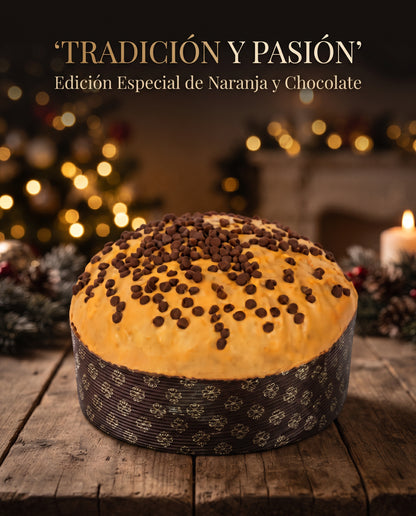 Etnadolce · Panettone de Naranja y Chocolate 750 gr.