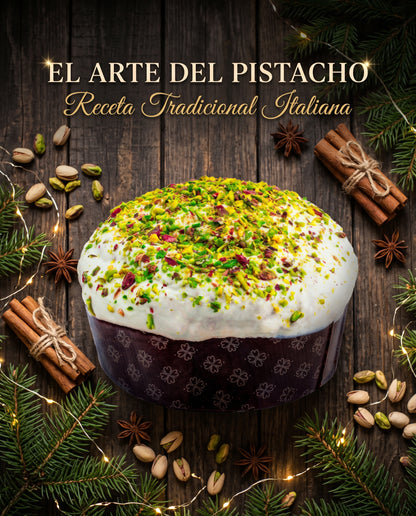 Etnadolce · Panettone de Pistacho 750 gr.