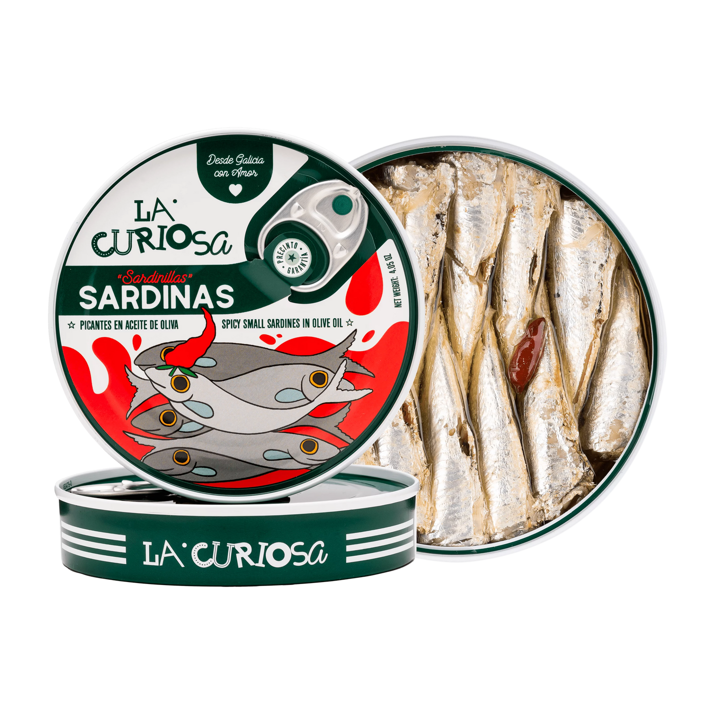 Sardinillas  picantes de La Curiosa