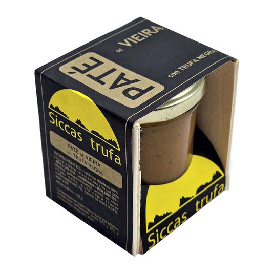 Paté de Vieira con Trufa Negra de Siccas