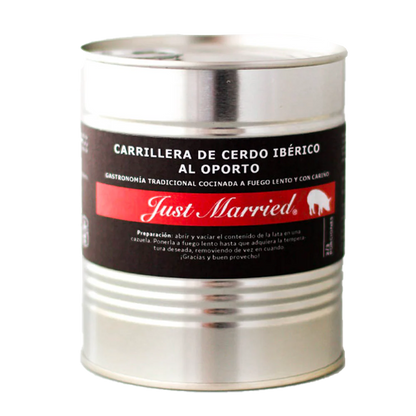 Carrillera de Cerdo Ibérico al Vino de Oporto de Just Married